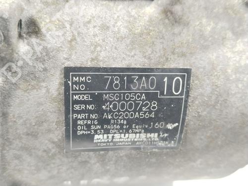 AC compressor MITSUBISHI GRANDIS (NA_W) 2.0 DI-D (NA8W) | BP16822013M34 