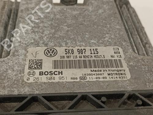 Engine control unit (ECU) VW GOLF VI (5K1) 2.0 GTi | BP17534311M57