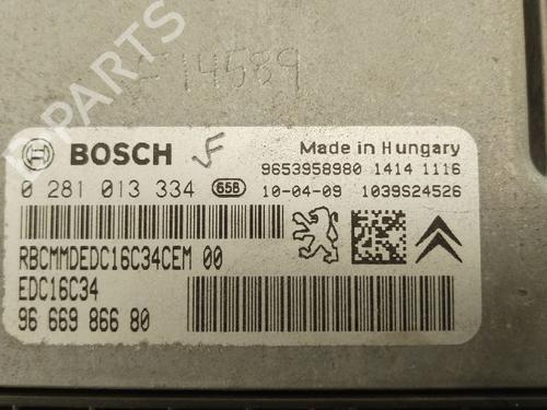 Engine control unit (ECU) CITROËN C4 Picasso I MPV (UD_) 1.6 HDi | BP27397747M57 