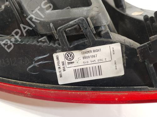 Right taillight VW GOLF VI (5K1) 1.6 TDI | BP29154503C35 
