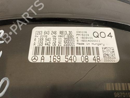 Instrument cluster MERCEDES-BENZ A-CLASS (W169) A 180 CDI (169.007, 169.307) | BP16810741C47 