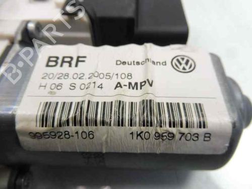 Left rear window motor VW TOURAN (1T1, 1T2)  | BP4503067E23 