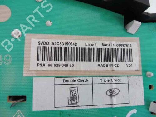 Instrument cluster PEUGEOT 207 SW (WK_)  | BP1938504C47 