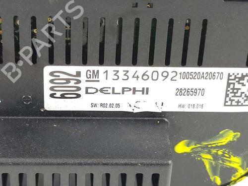 AC Styreenhet / Manøvreringsenhet OPEL ASTRA J (P10)  | BP7830093I5