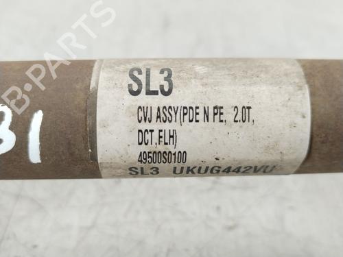 Left front driveshaft HYUNDAI i30 (PDE, PD, PDEN)  | BP28167674M38 