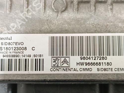 Engine control unit (ECU) CITROËN C4 Grand Picasso II (DA_, DE_) 1.6 HDi / BlueHDi 115 | BP35723449M57 - Image 7