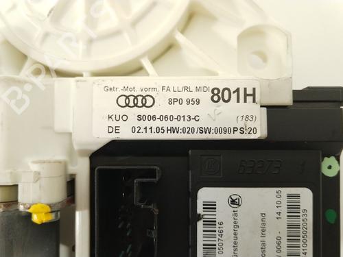 Left front window motor AUDI A3 (8P1) 2.0 TDI 16V | BP27806173E21 