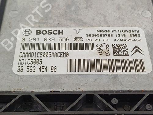 Engine control unit (ECU) CITROËN C3 II (SC_)  | BP24484787M57 