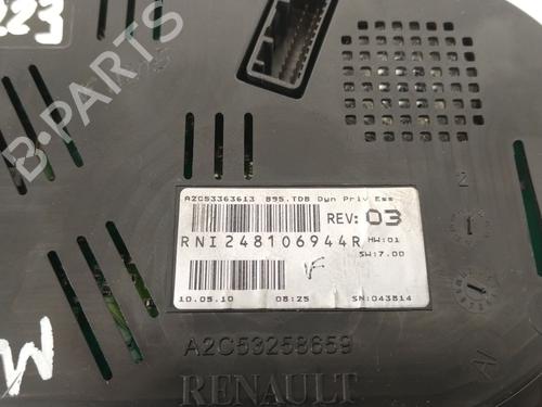 Instrument cluster RENAULT MEGANE III Hatchback (BZ0/1_, B3_) | BP15778081C47