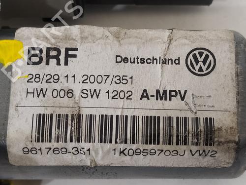 Left rear window motor VW TOURAN (1T1, 1T2)  | BP10234415E23 