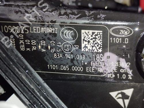 Venstre forlygte AUDI Q3 (F3B) 35 TDI | BP36701346C28 - Image 3