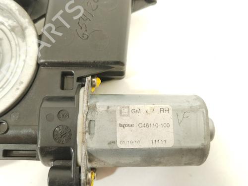Right rear window motor OPEL ASTRA K (B16) 1.6 CDTi (68) | BP29538876E22 