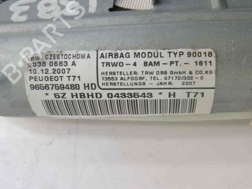 Left curtain airbag PEUGEOT 308 I (4A_, 4C_)  | BP1853666C11 