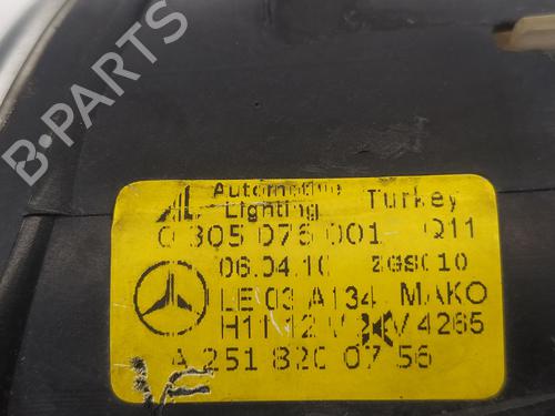 Left front fog light MERCEDES-BENZ A-CLASS (W169) A 180 CDI (169.007, 169.307) | BP14987068C30 