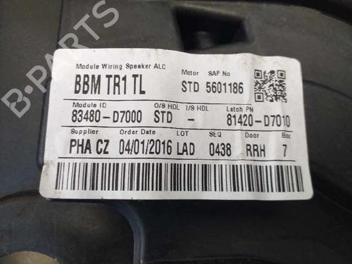 Rear right window mechanism HYUNDAI TUCSON (TL, TLE) 1.7 CRDi | BP6118512C25 