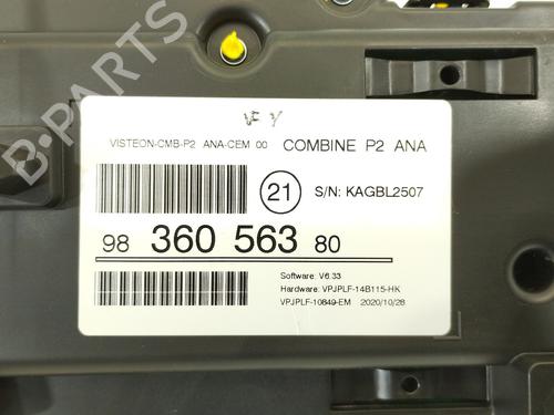 Instrument cluster PEUGEOT 208 II (UB_, UP_, UW_, UJ_)  | BP12259981C47 