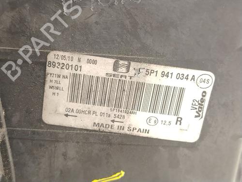 Right headlight SEAT ALTEA (5P1) 1.4 TSI | BP31156089C29 