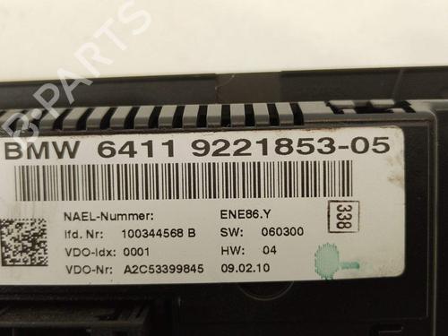 Climate control BMW 3 (E90) 320 d | BP27382302I5 - Image 5