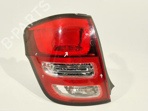 Used Left taillight CITROËN C3 II (SC_) 1.4 HDi 70 (SC8HZC, SC8HR0, SC8HP4) (68 hp) 28184490