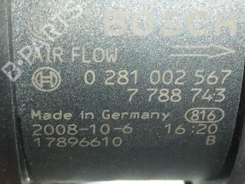 Mass air flow sensor BMW 1 (E87) 120 d | BP36501986M95 - Image 2