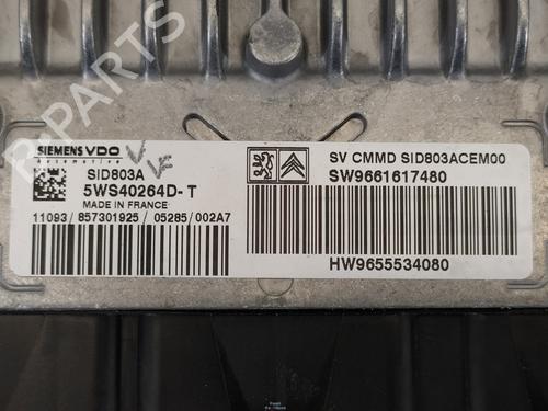 Engine control unit (ECU) PEUGEOT 407 (6D_)  | BP9577163M57 