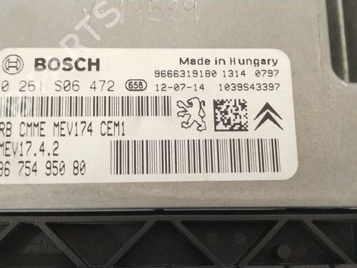 Engine control unit (ECU) CITROËN C4 II (NC_) 1.6 VTi 120 (NC5FS0, NC5FS9) | BP37196759M57 - Image 2