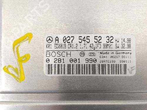 Engine control unit (ECU) MERCEDES-BENZ A-CLASS (W168) A 170 CDI (168.008) | BP7851410M57 
