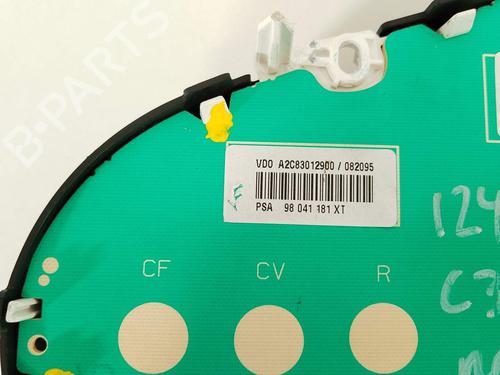 Instrument cluster CITROËN C3 II (SC_) | BP18866408C47 - Image 8