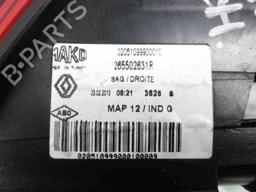 Right taillight RENAULT CLIO IV (BH_) 1.5 dCi 90 | BP1876102C35 