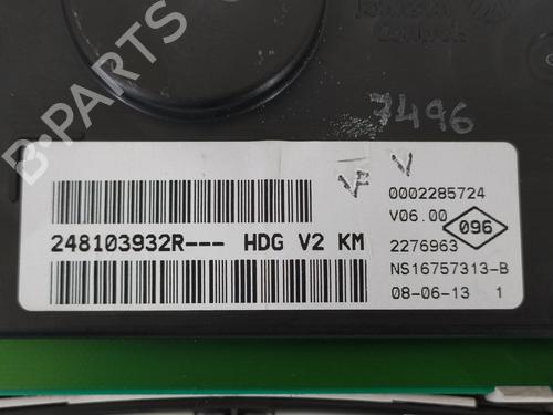 Kombinert Instrument DACIA LODGY (JS_)  | BP8174697C47 