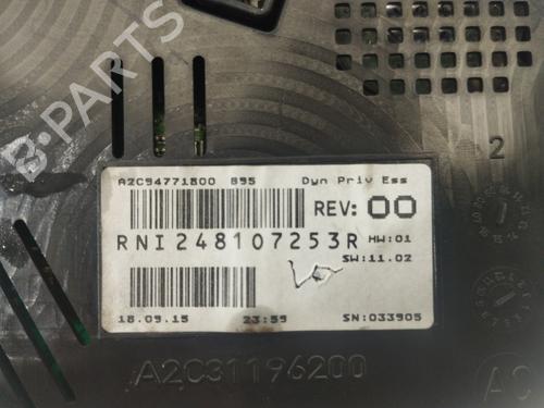 Instrument cluster RENAULT MEGANE III Hatchback (BZ0/1_, B3_)  | BP15060040C47 