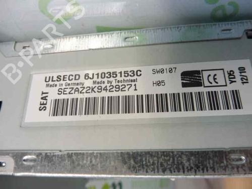 Radio SEAT IBIZA IV (6J5, 6P1)  | BP1847821E6 