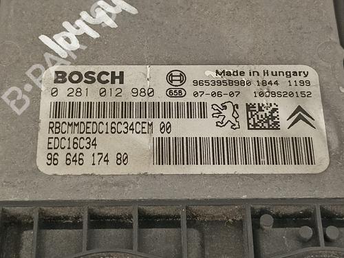 Engine control unit (ECU) CITROËN C4 Picasso I MPV (UD_)  | BP14911148M57 