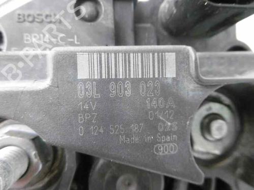 Alternator SEAT ALTEA XL (5P5, 5P8) 1.6 TDI | BP2345549M7 