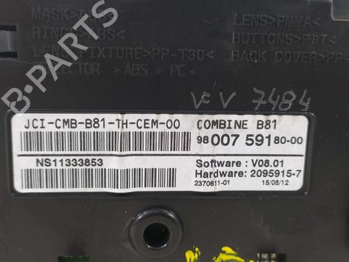 Instrument cluster CITROËN DS5  | BP8175805C47 