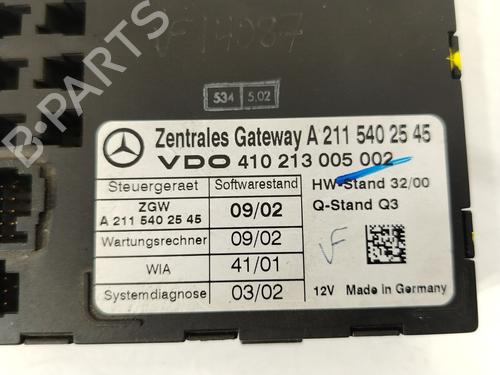 Electronic module MERCEDES-BENZ E-CLASS (W211) E 270 CDI (211.016) | BP32027691M83 - Image 3
