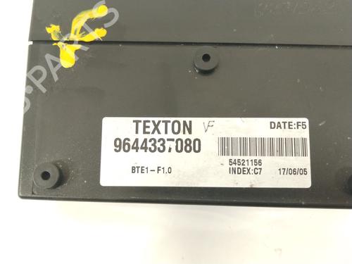 Electronic module PEUGEOT 206 CC (2D) 1.6 HDi 110 | BP29831400M83 