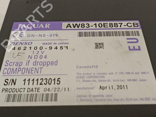 Radio JAGUAR XF I (X250)  | BP18674794E6 