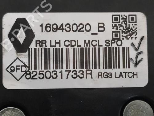 Rear left lock RENAULT MEGANE IV Hatchback (B9A/M/N_) 1.2 TCe 100 (B9MS) | BP5998427C100 