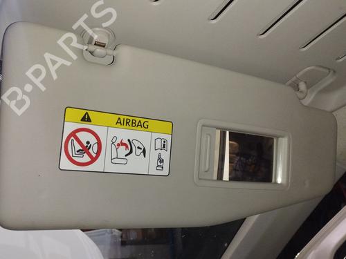Right sun visor VW CADDY V Box Body/MPV (SBA, SBH) 2.0 TDi | BP37997107I2 - Image 2