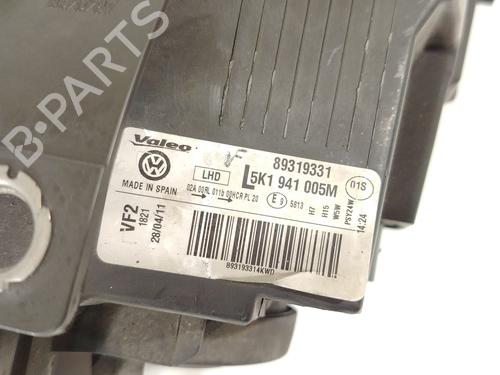 Left headlight VW GOLF VI (5K1) 2.0 TDI | BP31625983C28  - Image 9