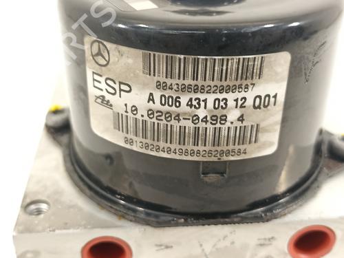 ABS pump MERCEDES-BENZ C-CLASS Coupe (CL203) C 160 Kompressor (203.730) | BP13647888M43 