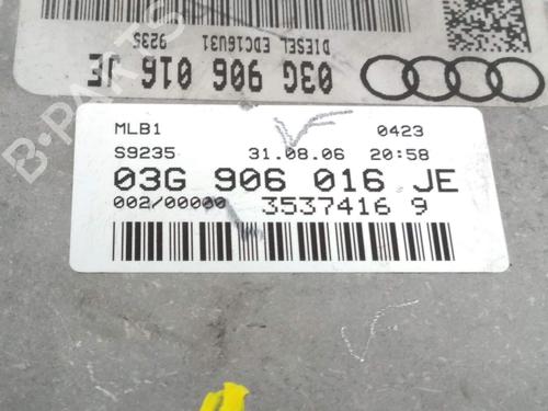 Engine control unit (ECU) AUDI A4 B7 Avant (8ED) 2.0 TDI 16V | BP24296518M57 - Image 4