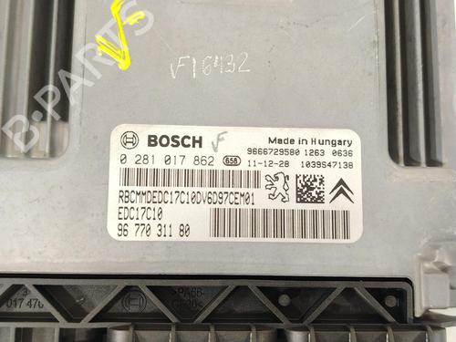 Engine control unit (ECU) CITROËN C4 II (NC_) 1.6 HDi 90 | BP32775468M57 - Image 3