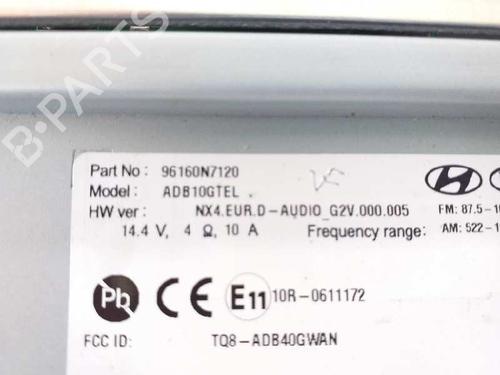 Radio HYUNDAI TUCSON (NX4E, NX4A) 1.6 CRDi Hybrid 48V | BP7656993E6 