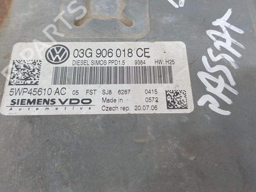 Engine control unit (ECU) VW PASSAT B6 Variant (3C5) 2.0 TDI 16V | BP26001047M57 - Image 2