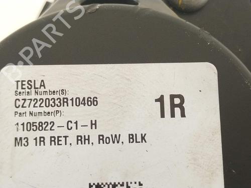 Front right seatbelt TESLA MODEL 3 (5YJ3) EV | BP36238576I25 - Image 7