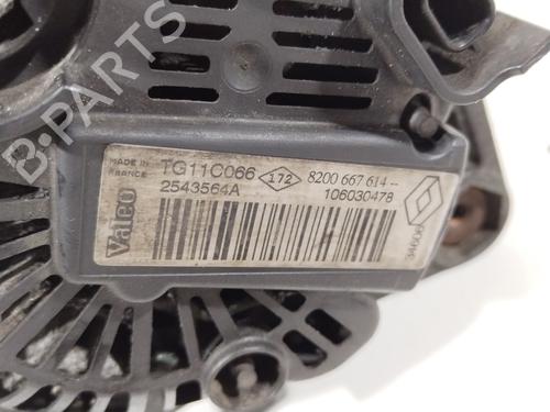 Alternator RENAULT GRAND SCÉNIC II (JM0/1_) 1.9 dCi (JM14) | BP30962274M7 