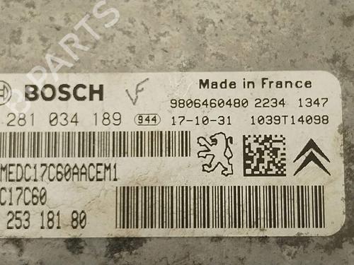 Engine control unit (ECU) PEUGEOT EXPERT Bus (V_) 1.6 BlueHDi 115 | BP34444789M57 - Image 5