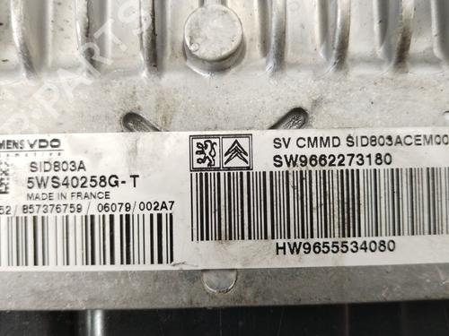 Engine control unit (ECU) CITROËN C5 II (RC_) 2.0 HDi (RCRHRH) | BP29021991M57 - Image 5